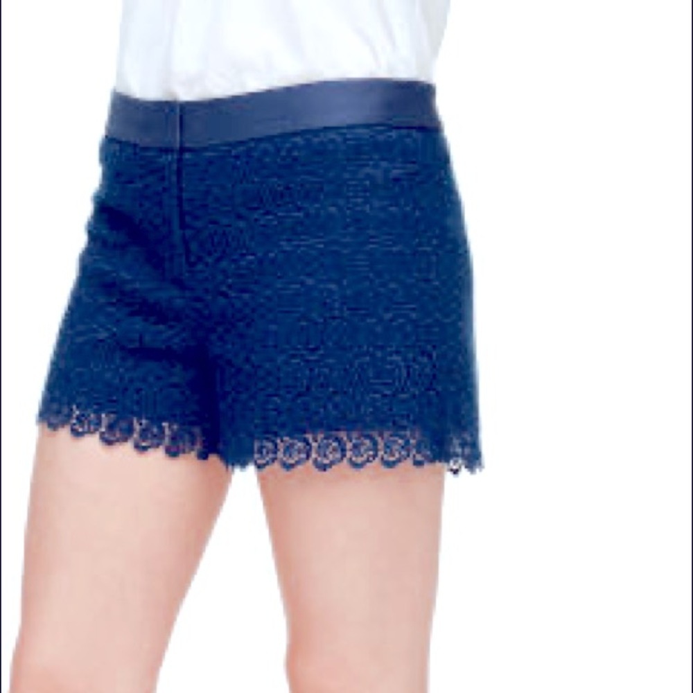 Club Monaco Navy Blue Amber shorts size 10 NWT